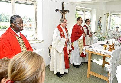 Die Zelebranten im Festgottesdienst am Samstag 4.7.2009